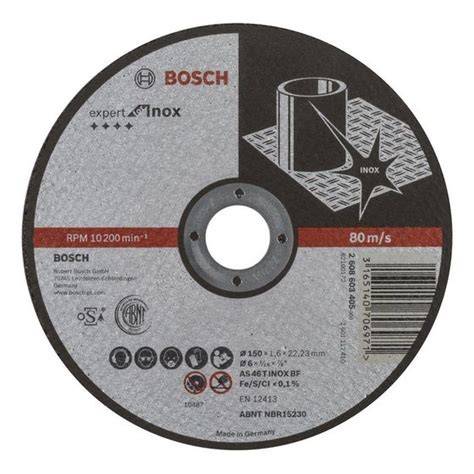 EXInox Kesme Taşı 150*1,6 mm Düz