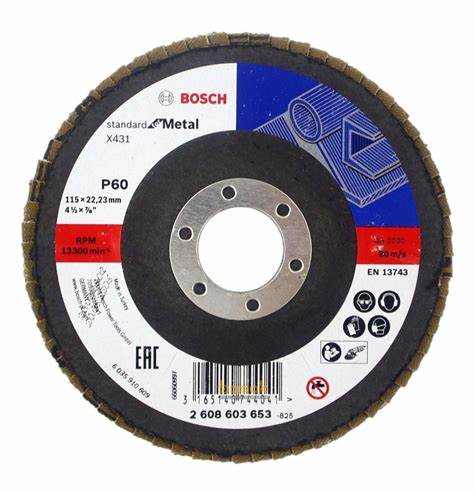 X431 115 MM ALOX 60 K FLAP DiSK