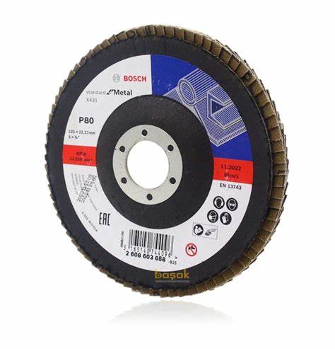 X431 125 MM ALOX 80 K FLAP DiSK