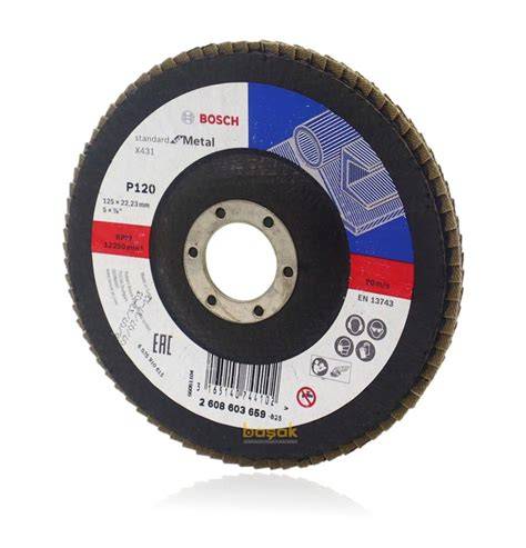 X431 125 MM ALOX 120 K FLAP DiSK