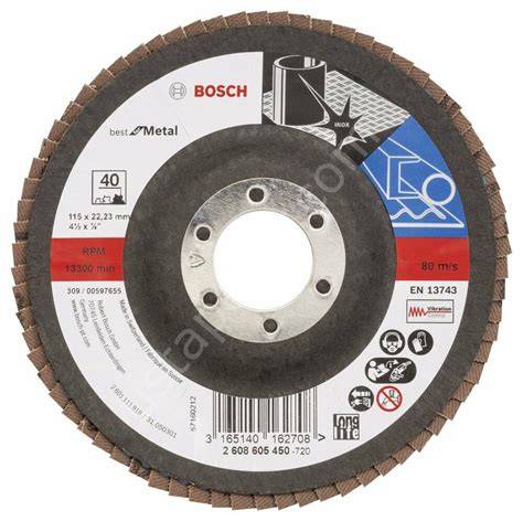 BFM 115 MM 40 K FLAP DiSK