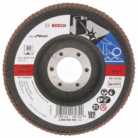 BFM 115 MM 80 K FLAP DiSK