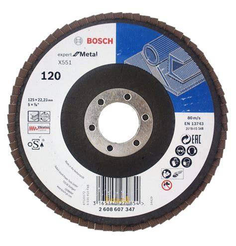 EXM 125 MM 120 K FLAP DiSK