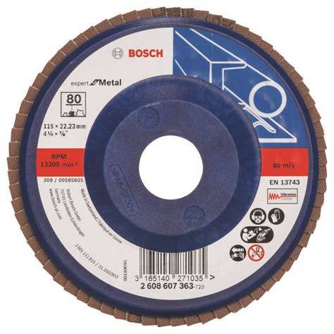 FLAP DiSC EFM,115MM,G80,1X