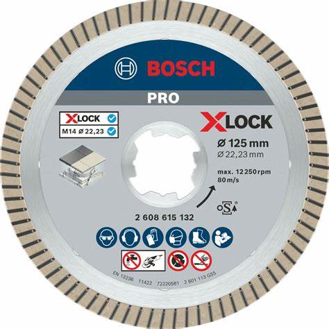 PRO CERAMiC X-LOCK ELMASKESME DiSK 125MM