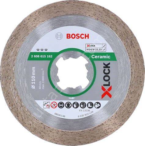 X-LOCK ELMAS KESME DiSK SFCERAMiC 110MM