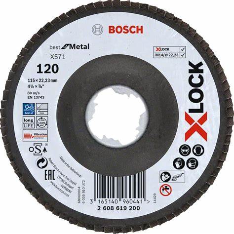 X-LOCK EXM 115 MM 120 K FiBER DiSK