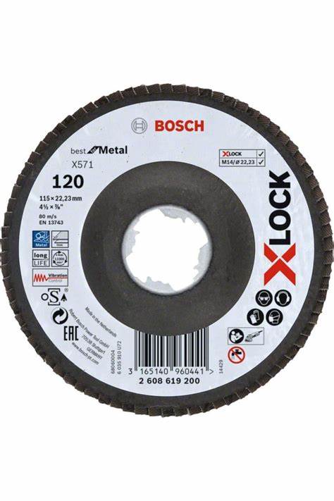 PRO R780 X-LOCK 115MM 120K FiBER DiSK