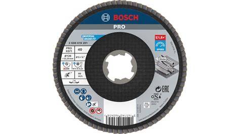PRO X571 X-LOCK 125 MM 40 K FLAP DiSK