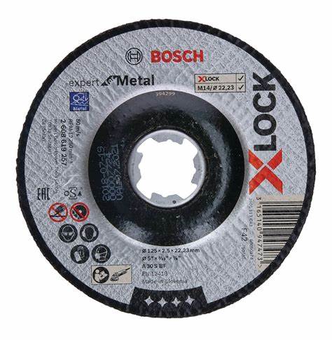 PRO Metal X-LOCK KesmeTaş 125*2,5mmBomb.