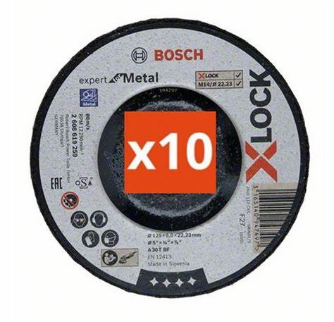 PRO Metal X-LOCK Taşl.Taşı 125*6 mm Düz
