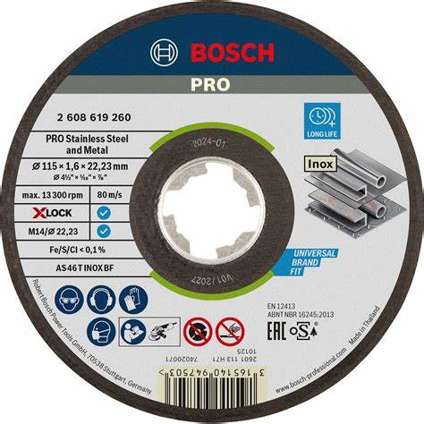 PRO SSandMetal X-LOCK KesTaş 115*1.6Düz