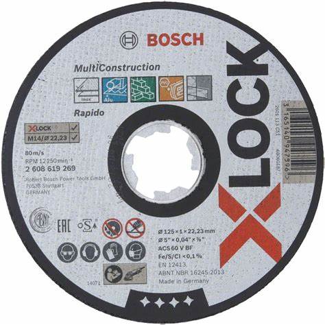 PRO MULTiMATERiAL X-LOCK KESMETAŞI 125*1