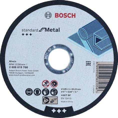 SDMetal Kesme Taşı 125*1,0 mm Düz