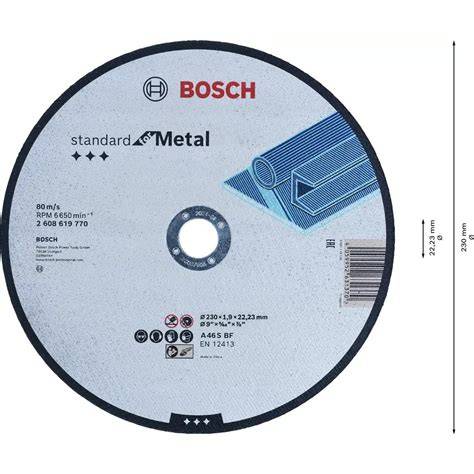 SDMetal Kesme Taşı 230*1,9 mm Düz