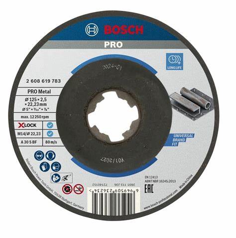 PRO Metal X-LOCK KesmeTaşı125*2,5mm Bomb
