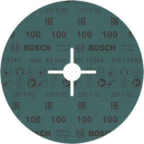 R780 BFM+INOX 180MM 120K FiBER DiSK