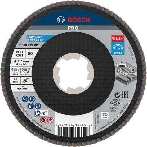 PRO X571 X-LOCK 125MM 120K FLAP DiSK