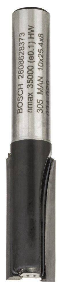SDW ÇiFT OLUKLU DÜZ FREZE UCU 8*10*56MM