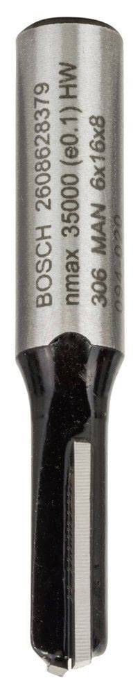 SDW ÇiFT OLUKLU DÜZ FREZE UCU 8*6*48 MM