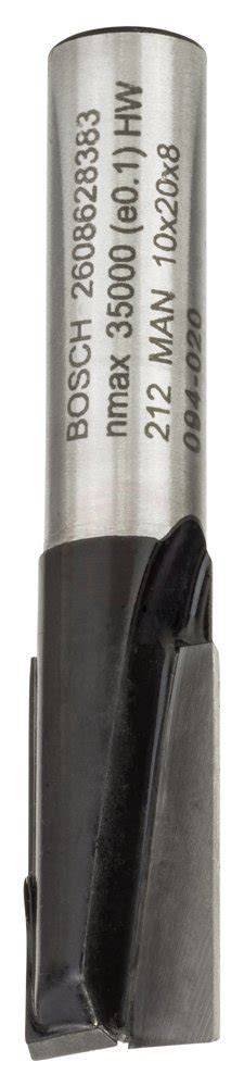 SDW ÇiFT OLUKLU DÜZ FREZE UCU 8*10*51MM
