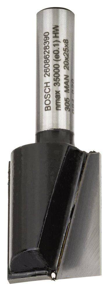 SDW ÇiFT OLUKLU DÜZ FREZE UCU 8*20*56MM