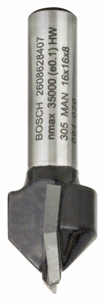 SDW V-Kanal Freze Ucu 8*16*45 mm