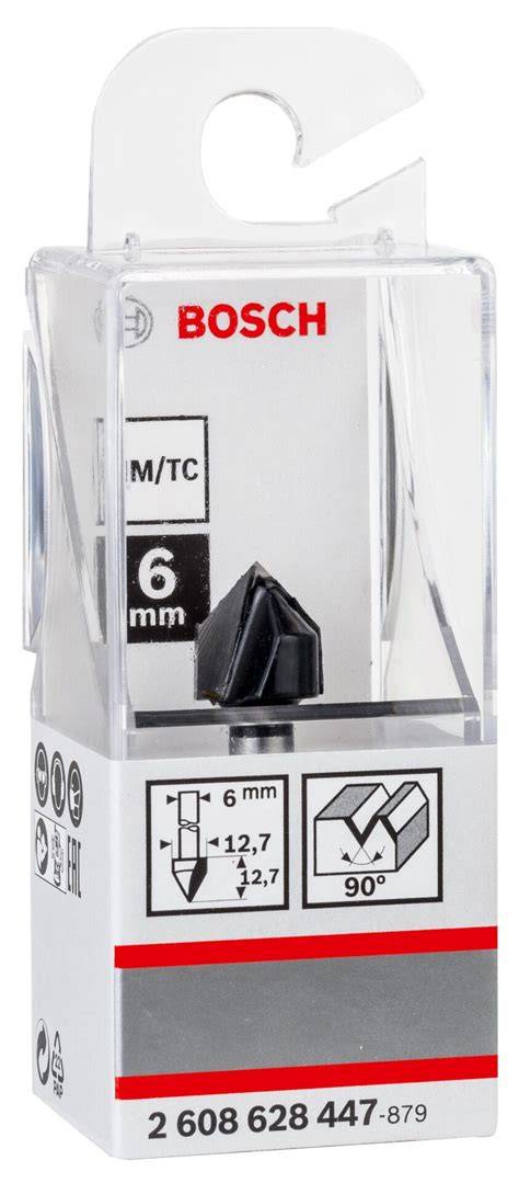 V-Oluk Freze Ucu 6x12,7x45