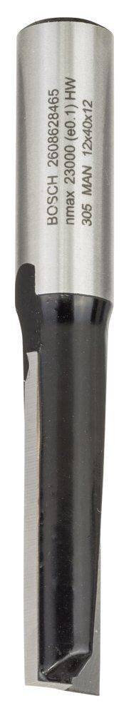 SDW ÇiFT OLUKLU DÜZ FREZE UCU 12*12*81MM