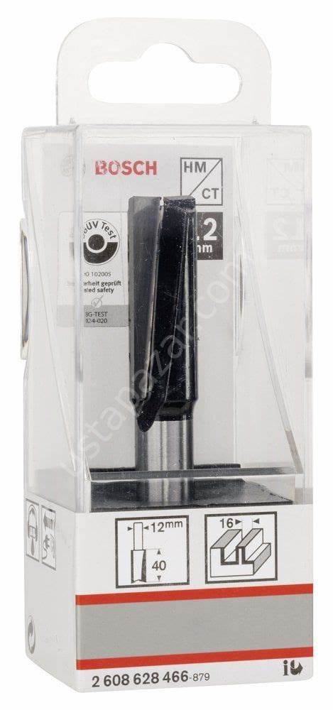 SDW ÇiFT OLUKLU DÜZ FREZE UCU 12*16*81MM