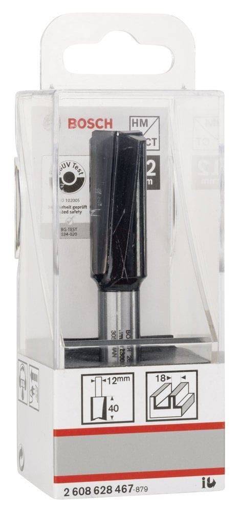 SDW ÇiFT OLUKLU DÜZ FREZE UCU 12*18*81MM