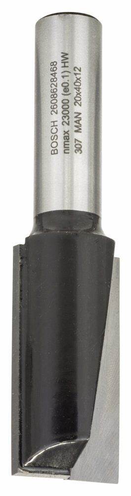 SDW ÇiFT OLUKLU DÜZ FREZE UCU 12*20*81MM