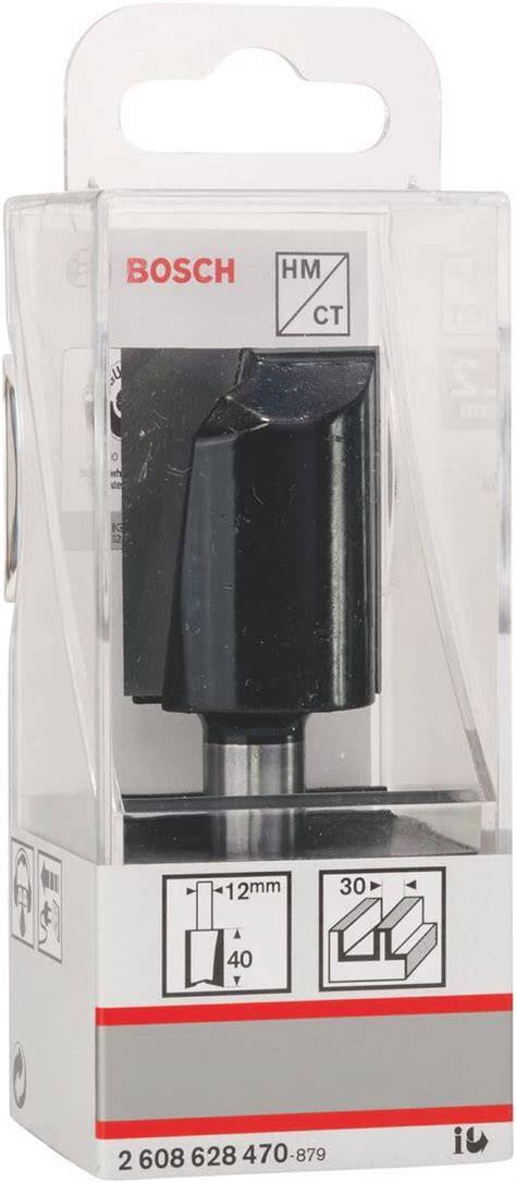 SDW ÇiFT OLUKLU DÜZ FREZE UCU 12*30*81MM