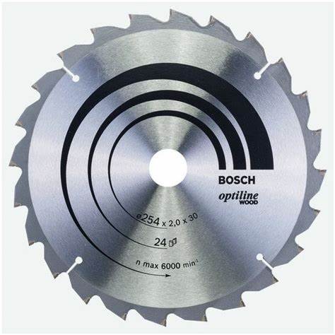 DAiRE TESTERE BIÇAĞI OP WO B 254X30-40