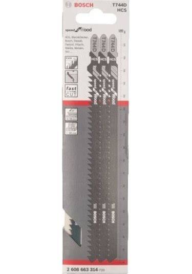 Dekupaj Bıçağı SpeedforWood T744D 3lü