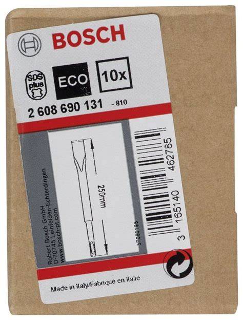 SDS-PLUS YASSI KESKi 250*20 MM 10LU