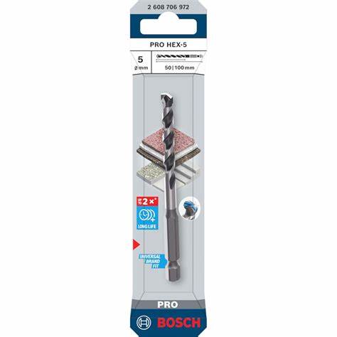 Matkap Ucu HEX-5 5x100