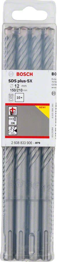 SDS-PLUS-5X K-DELiCi UCU 12*210 MM 10LU