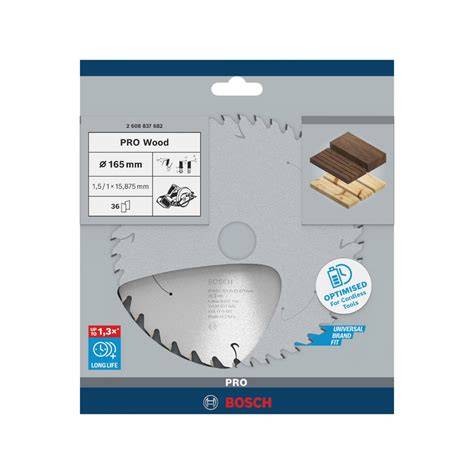 DAiRE TESTERE BiÇAĞi ST WO H 165X16 T36
