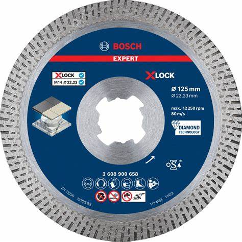 EXP X-LOCK ELMASKESMEDiSK BF HCER 125MM