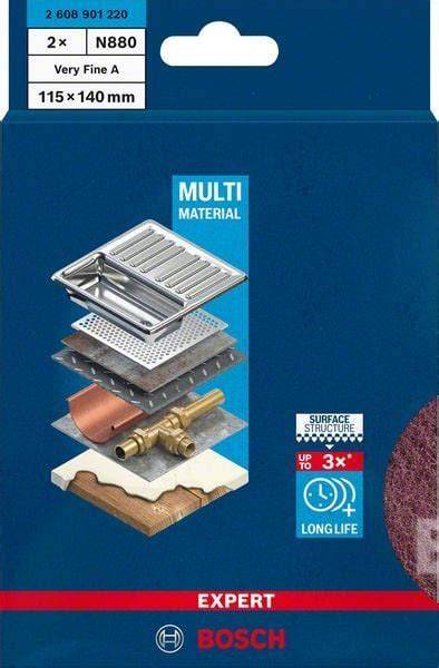 EXPERT N880 Keçe Zımpara 115*140mm
