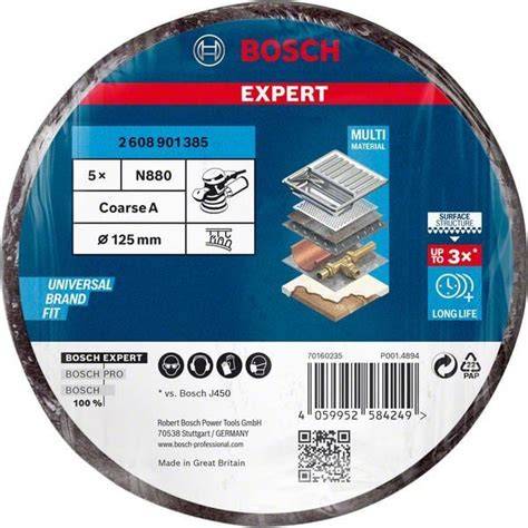 EXPERT N880 KEÇE DiSK 125MM 100K 5Li