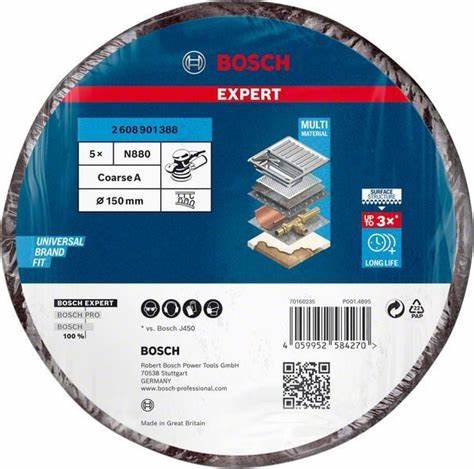 EXPERT N880 KEÇE DiSK 150MM 100K 5Li