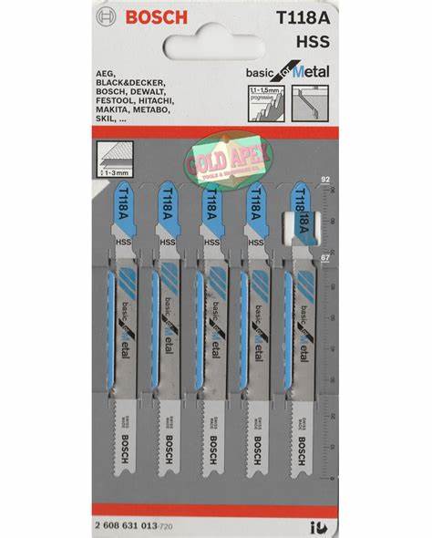 DIY METAL DEKUPAJ BIÇAĞI T118A-HSS 2Li