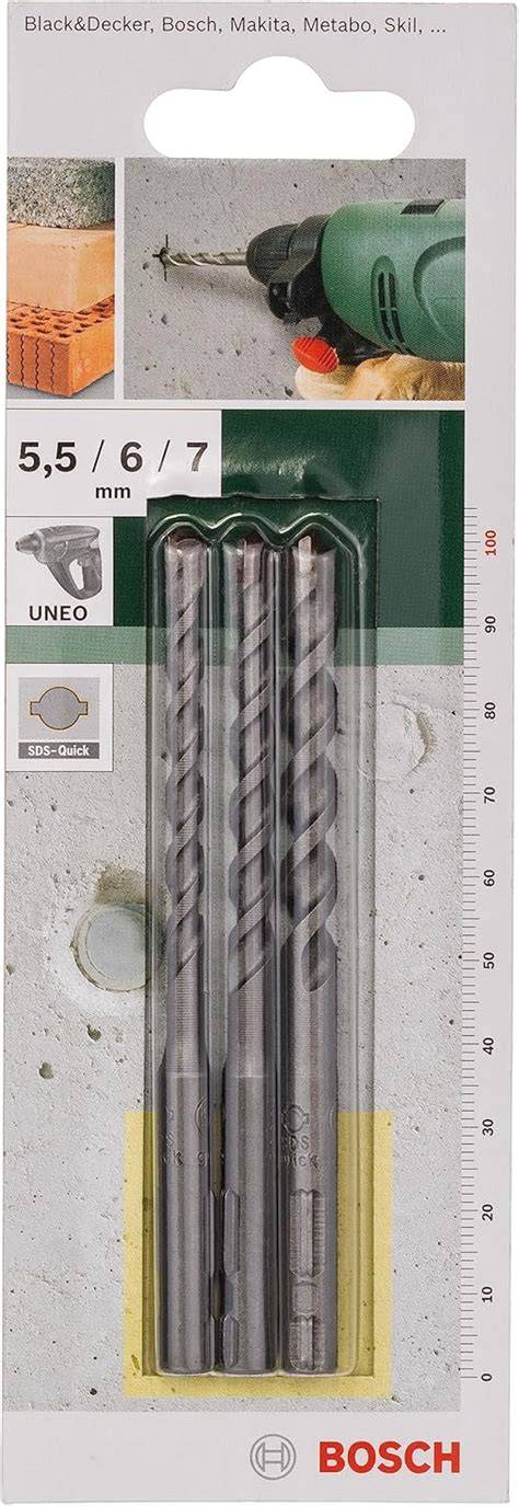 SDS-Q Beton Matkap Uç Set 5,5-6-7mm