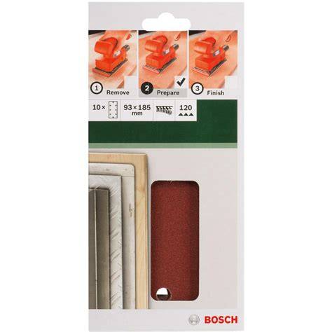 DIY Zımpara. 93x185mm K120 8 D10lu