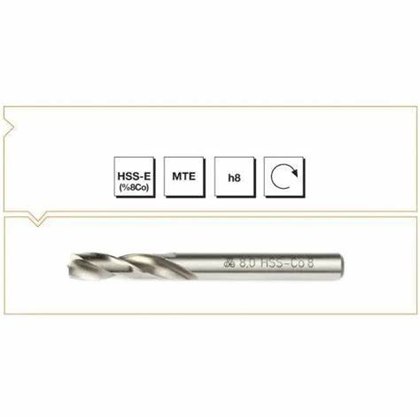 HSS DIN 333/A R   PUNTA MATKABI  1.6  MM