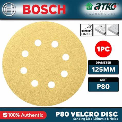 DiSK ZIMPARA 1960 Ø125MM P80 - 8 DELiK