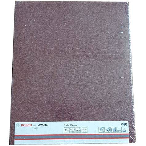 Tabaka zımpara 1948 230x280mm P40