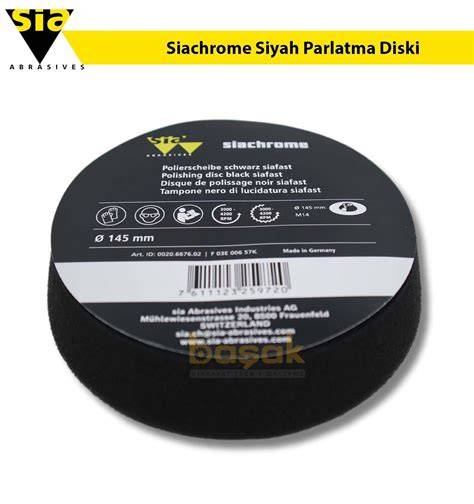 POLiSAJ DiSK Ø145MM SiYAH